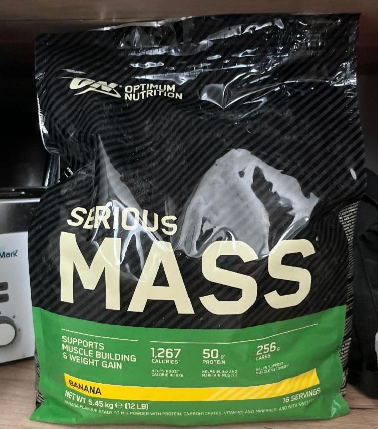 Фото - Гейнер Serious Mass Banana Optimum Nutrition