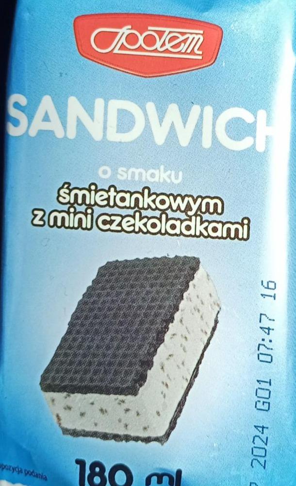 Фото - Sandwich o smaku smietankowym z mini czekoladkami Spolem