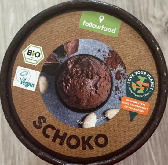 Фото - Bio-eis schoko auf mandelbasis mit kakao Followfood