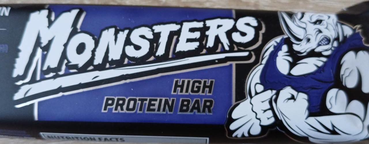 Фото - Батончик з чорносливом High Protein Bar Monsters