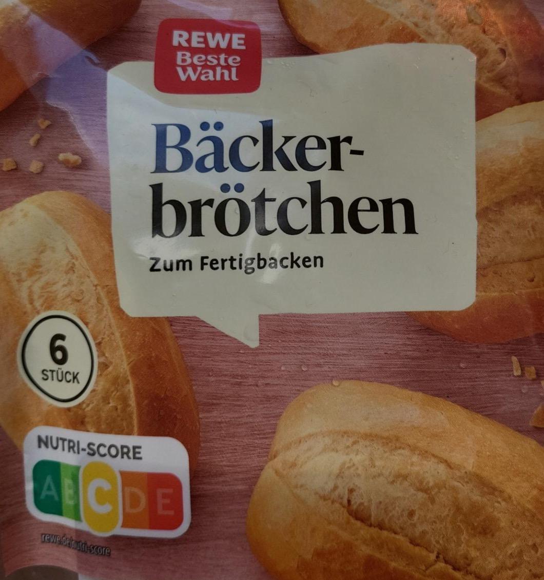 Фото - Bäcker-brötchen zum fertigbacken Rewe beste wahl