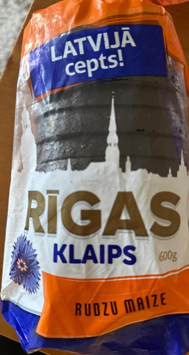 Фото - Latvija Cepts Rudzu Maize Rīgas klaips