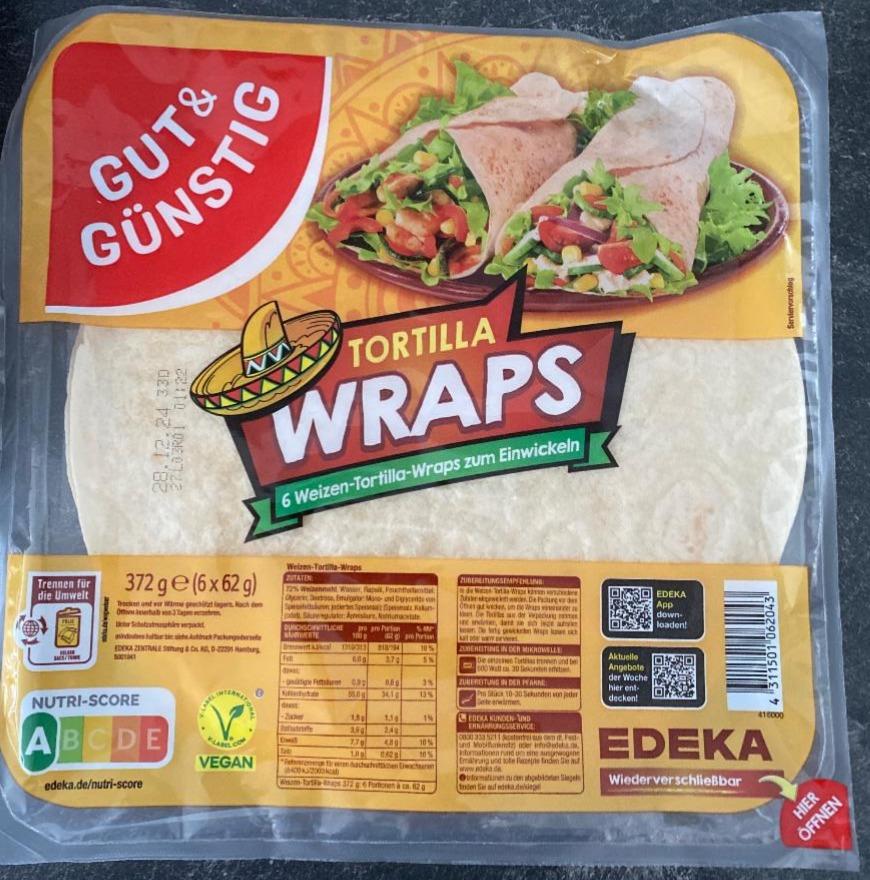 Фото - Tortilla wraps Gut & Günstig