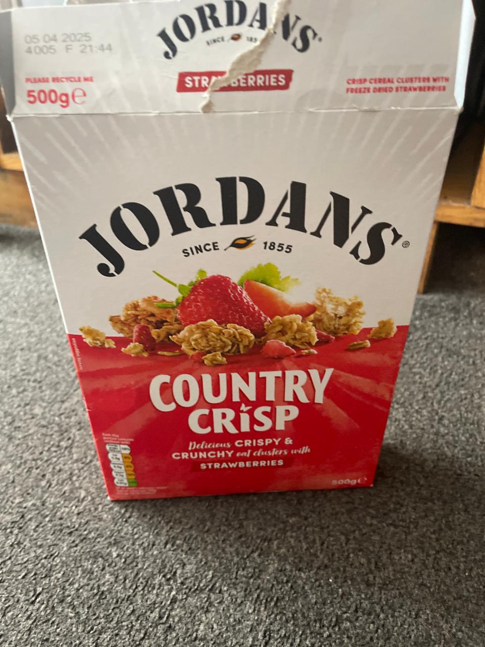 Фото - Кранчі з полуницею Country Crisp Jordans