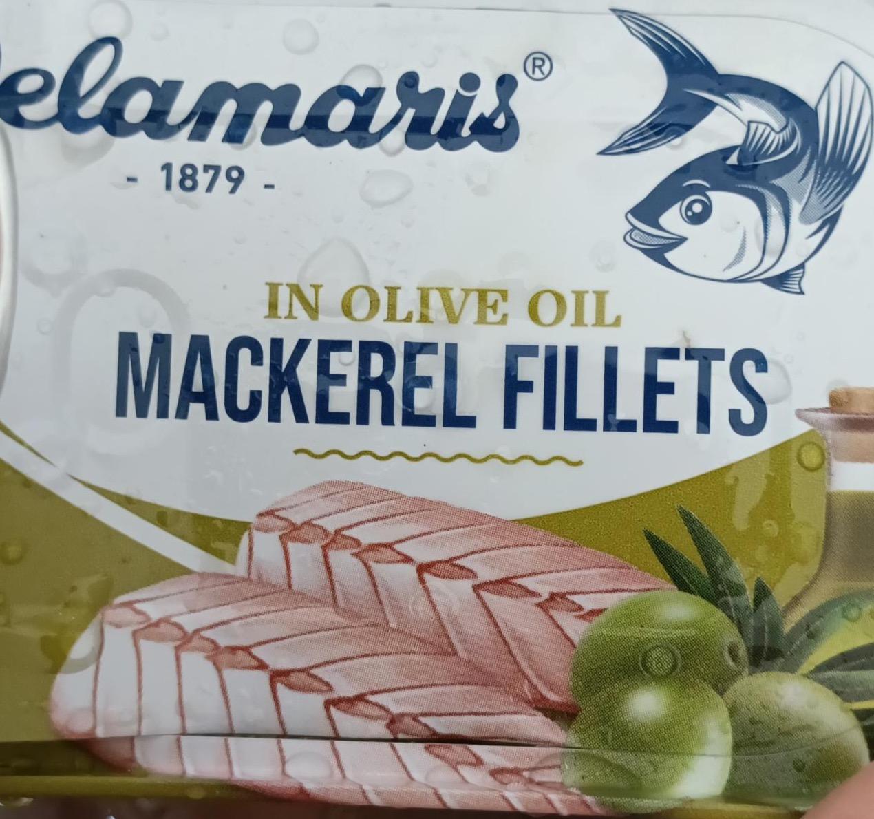 Фото - Mackerel fillets in olives oil Delamaris