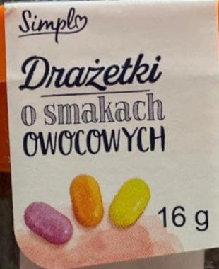 Фото - Drażetki o smakach owocowych Simple