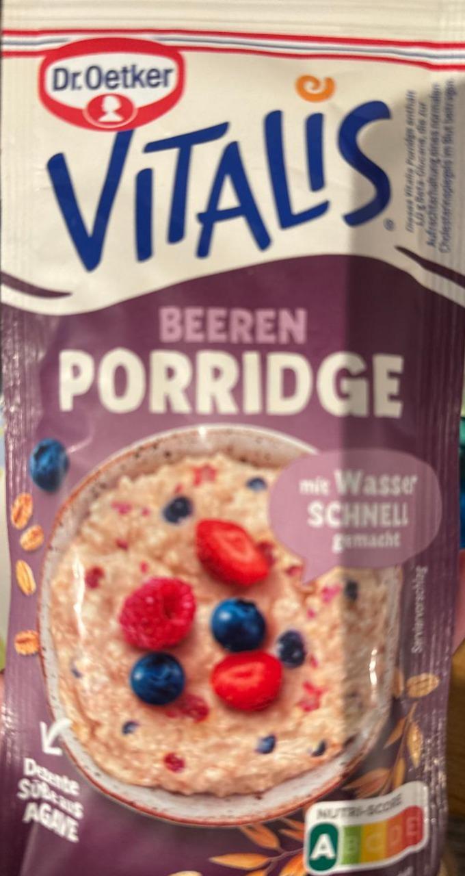 Фото - Beeren Porridge Dr.Oetker