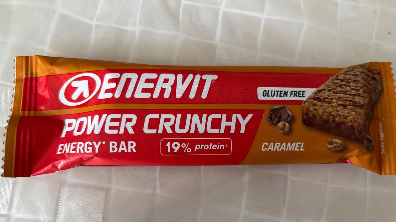 Фото - Батончик карамельний Power Crunchy Energy Bar Caramel Enervit