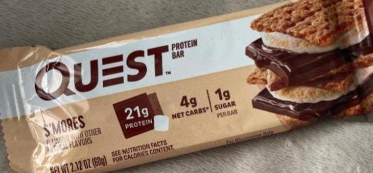 Фото - S’mores protein bar Quest