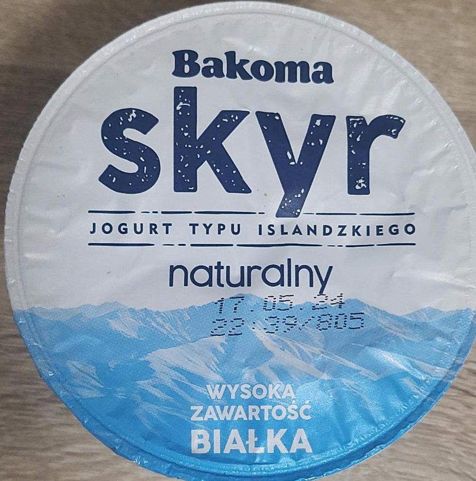 Фото - Skyr Naturalny wysoka zawartość białka Bakoma