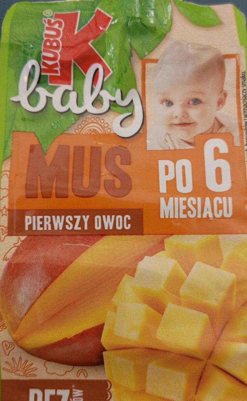 Фото - Mus pierwszy owoc Kubuś baby