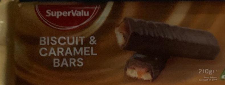 Фото - Biscuit and caramel bars SuperValu