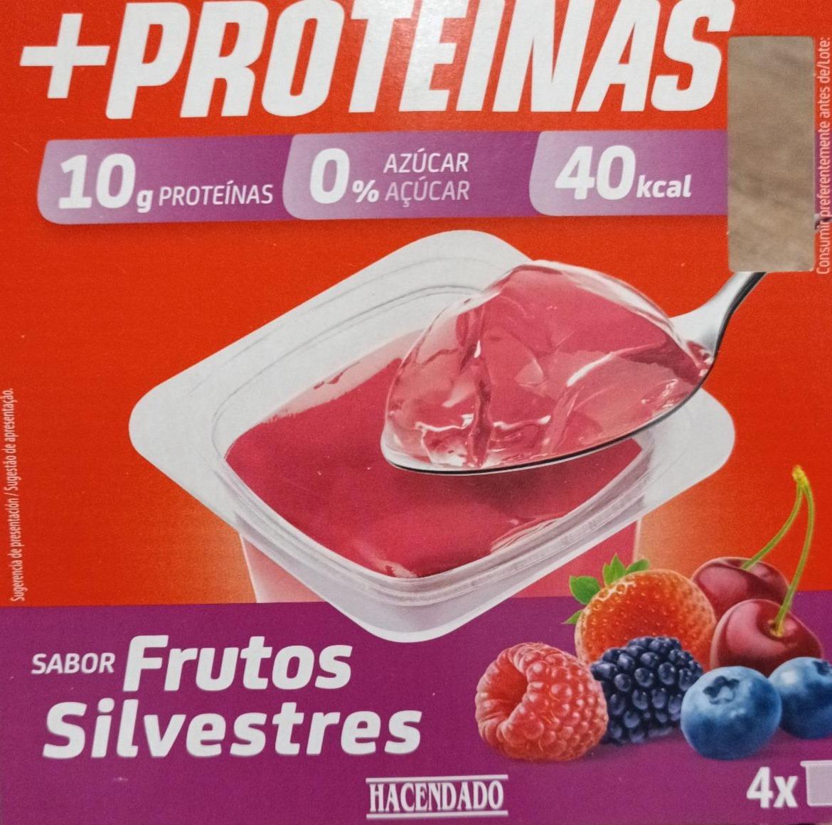 Фото - Gelatina +Proteínas Sabor Frutos Silvestres Hacendado