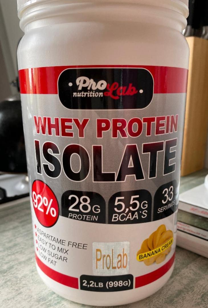 Фото - Протеїн Isolate Whey Protein 92% ProLab Nutrition