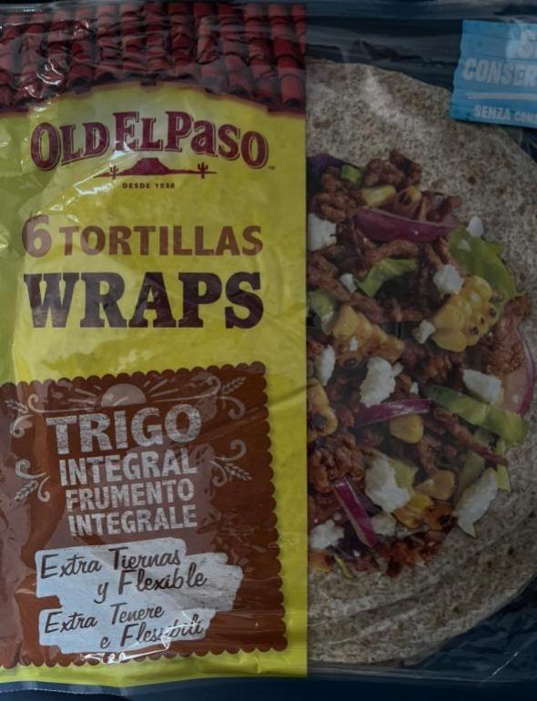 Фото - Тортилья цільнозернова Tortillas Whole Wheat Old El Paso