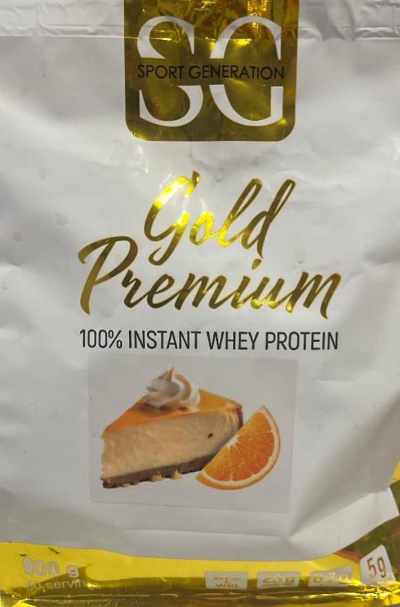 Фото - Gold Premium 100% instant whey protein Sport Generation