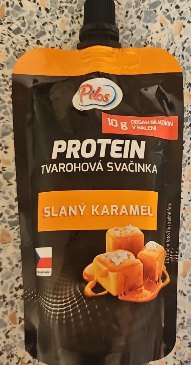 Фото - Protein tvarohová svačinka Slaný karamel Pilos