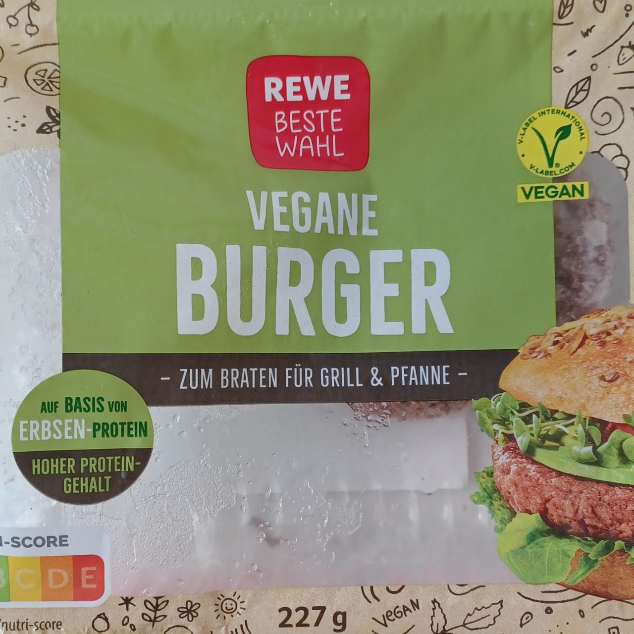 Фото - Vegane Burger Rewe beste wahl