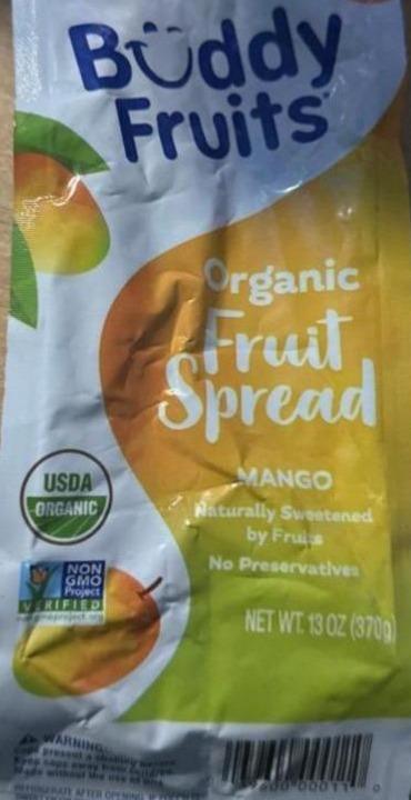 Фото - Organic fruit spread mango Buddy Fruits