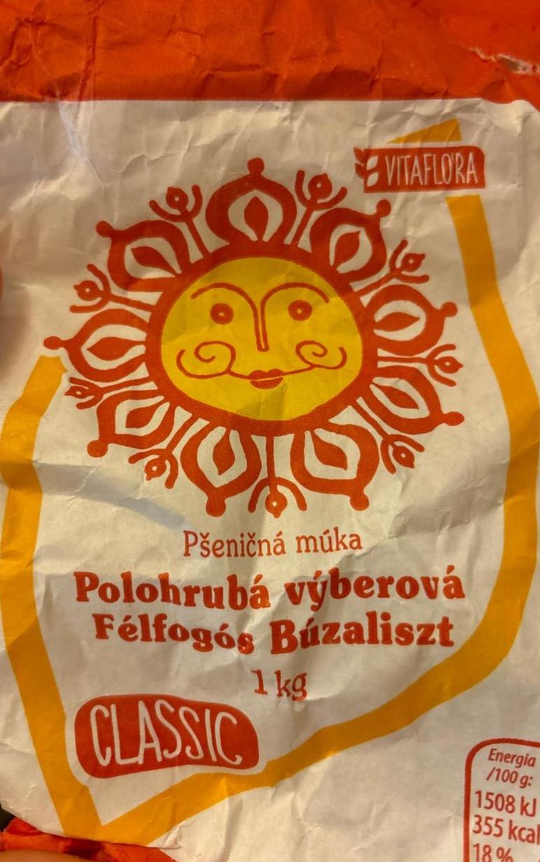 Фото - Polohrubá výberová félgros buzaliszt classic Vitaflora