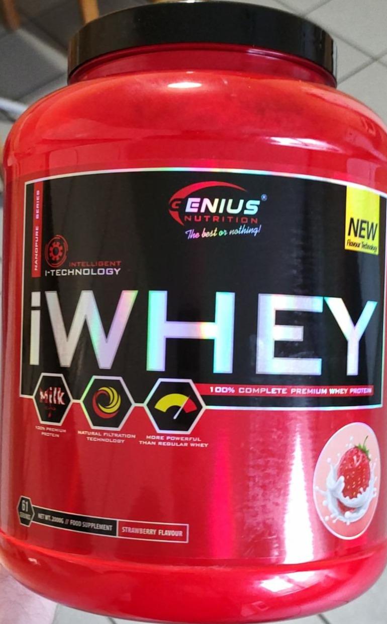 Фото - Протеїн IWhey Strawberry flavour Genius Nutrition