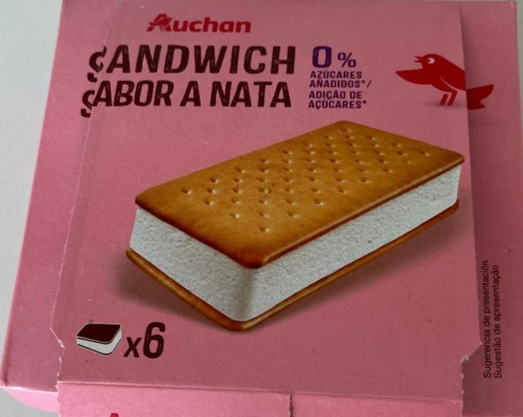 Фото - Sandwich Sabor a Nata Auchan