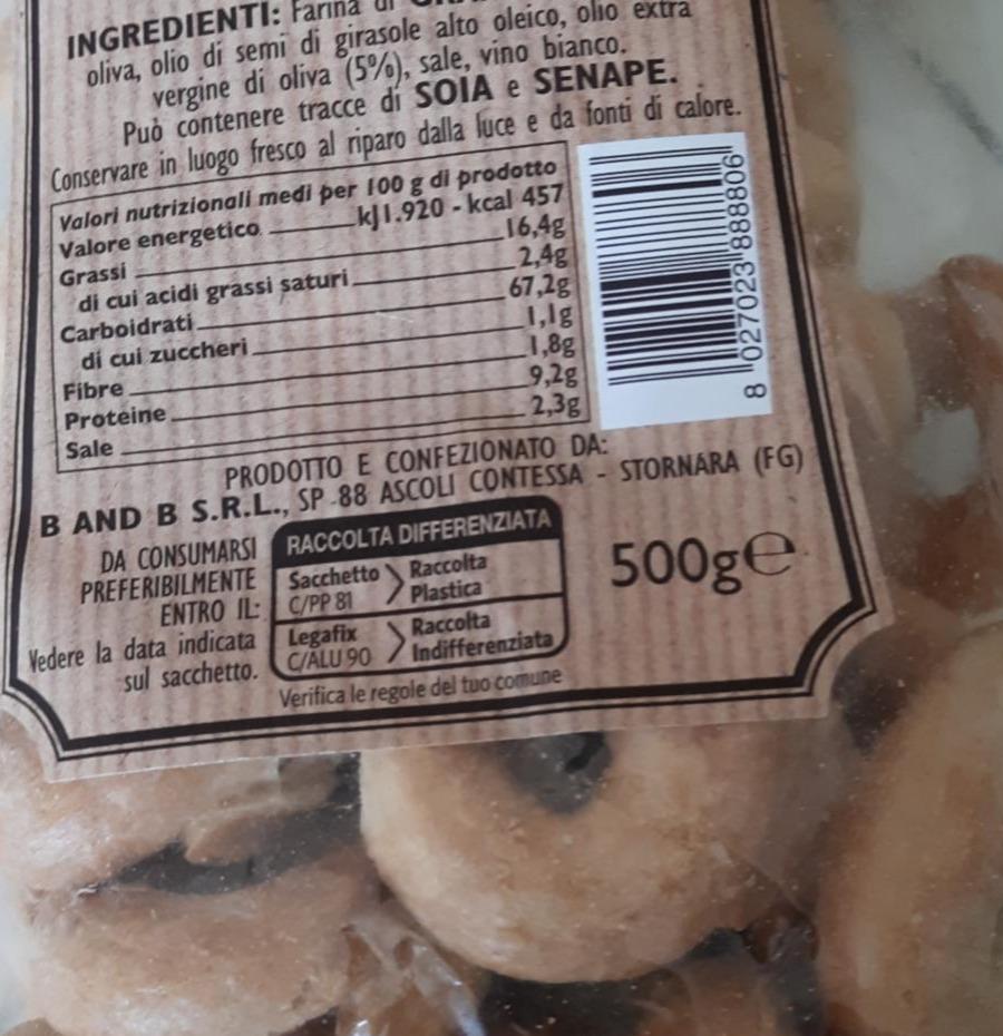 Фото - Taralli dugliesi Lidl