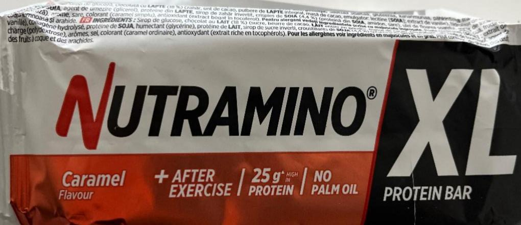 Фото - XL protein bar caramel Nutramino