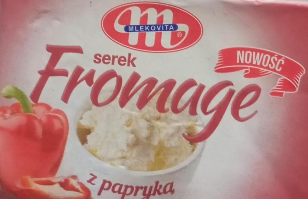 Фото - Serek Fromage z papryką Mlekovita