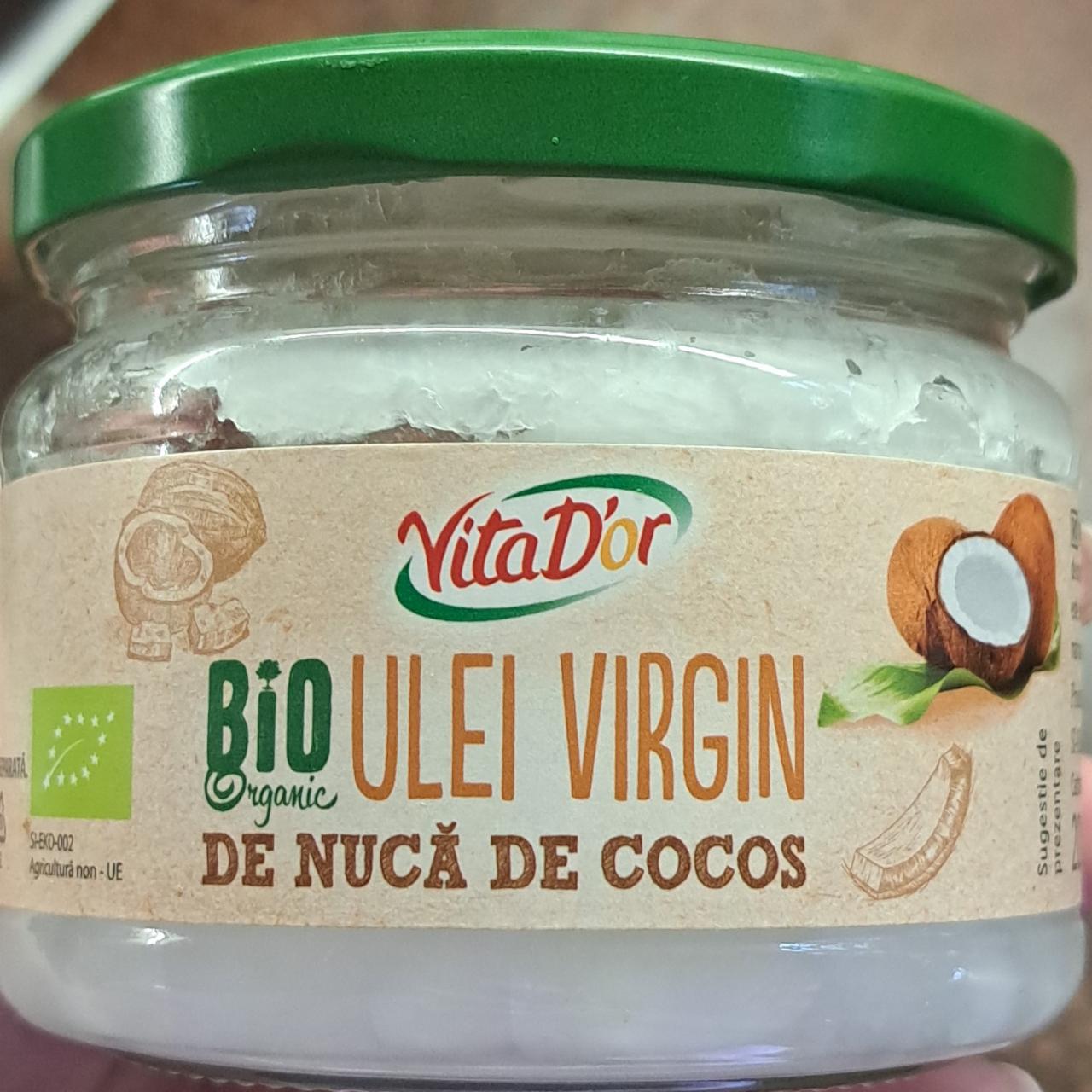 Фото - Bio Organic ulei virgin de nucá de kokosov Vita D´or