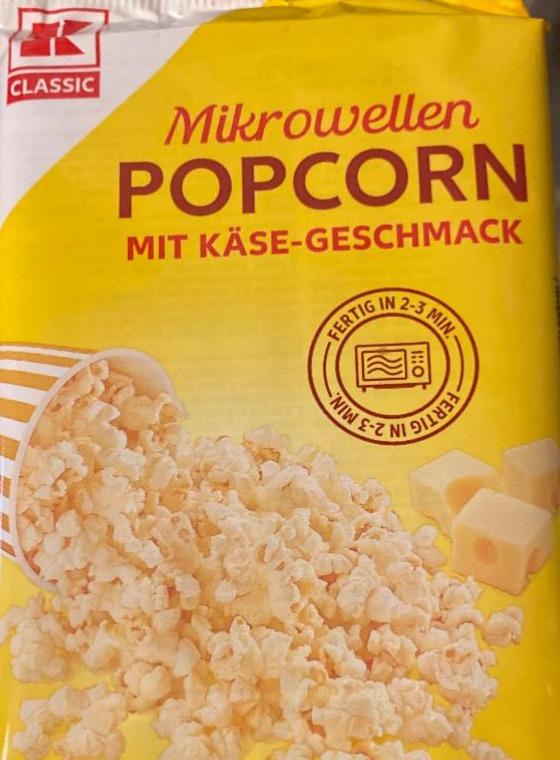 Фото - Mikrowellen popcorn mit käse-geschmack K-Classic