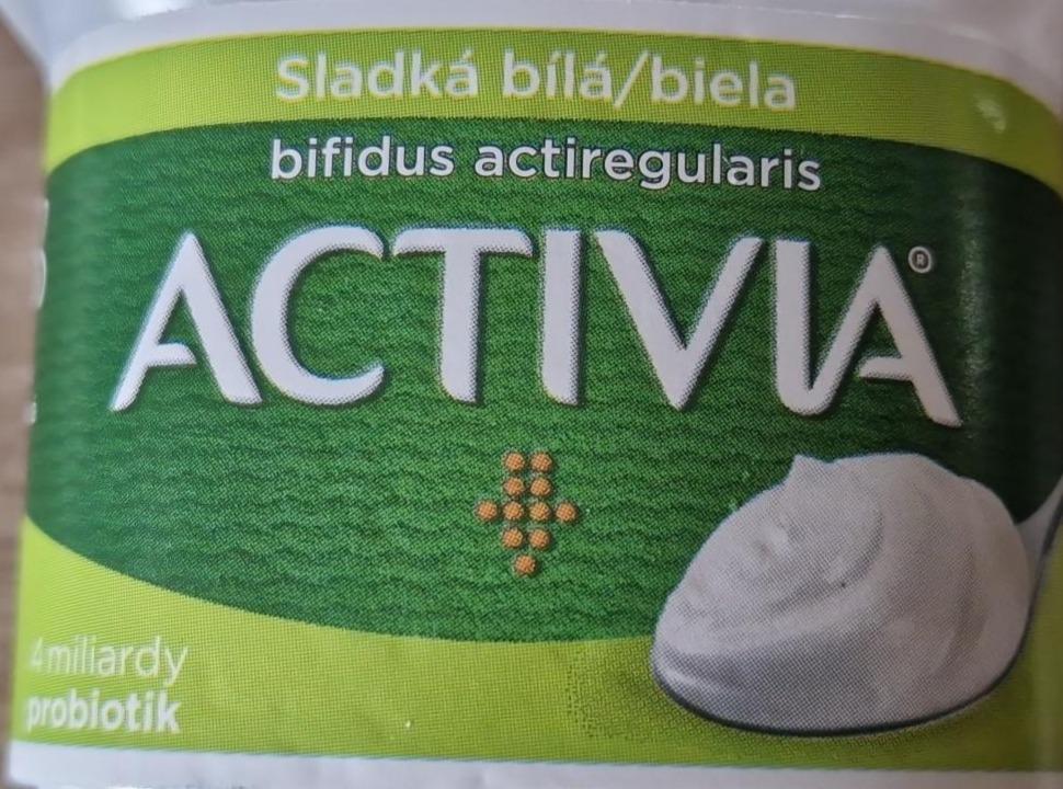 Фото - Йогурт пробіотичний білий підсолоджений Activia