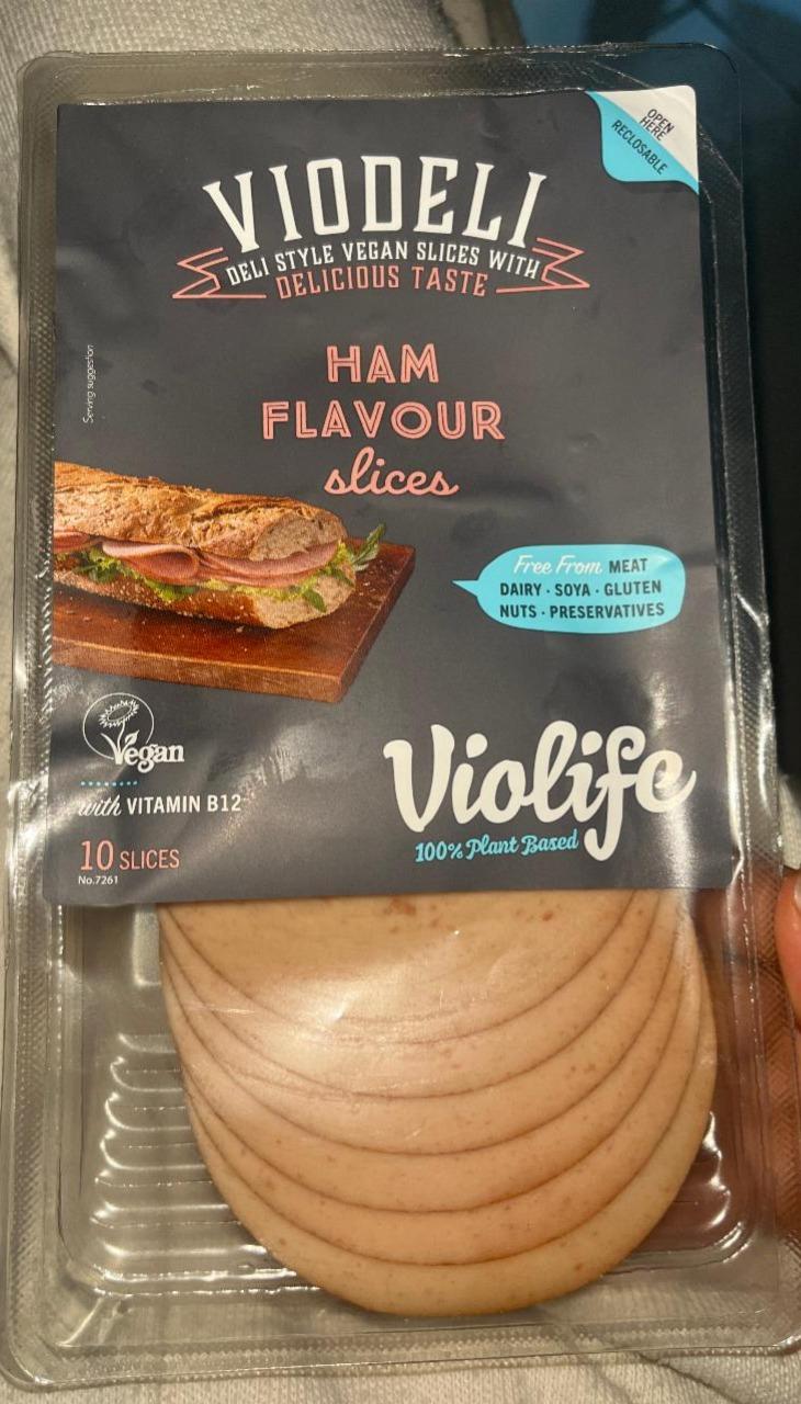 Фото - Viodeli Ham Flavour Slices Violife