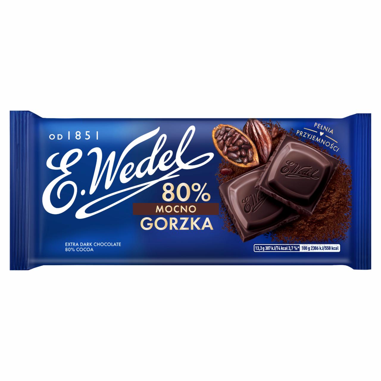 Фото - Шоколад Mocno Gorzka 80% Wedel