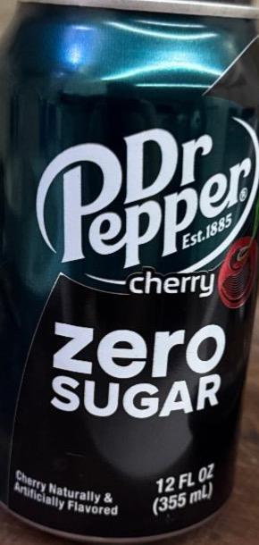 Фото - Zero sugar cherry Dr Pepper