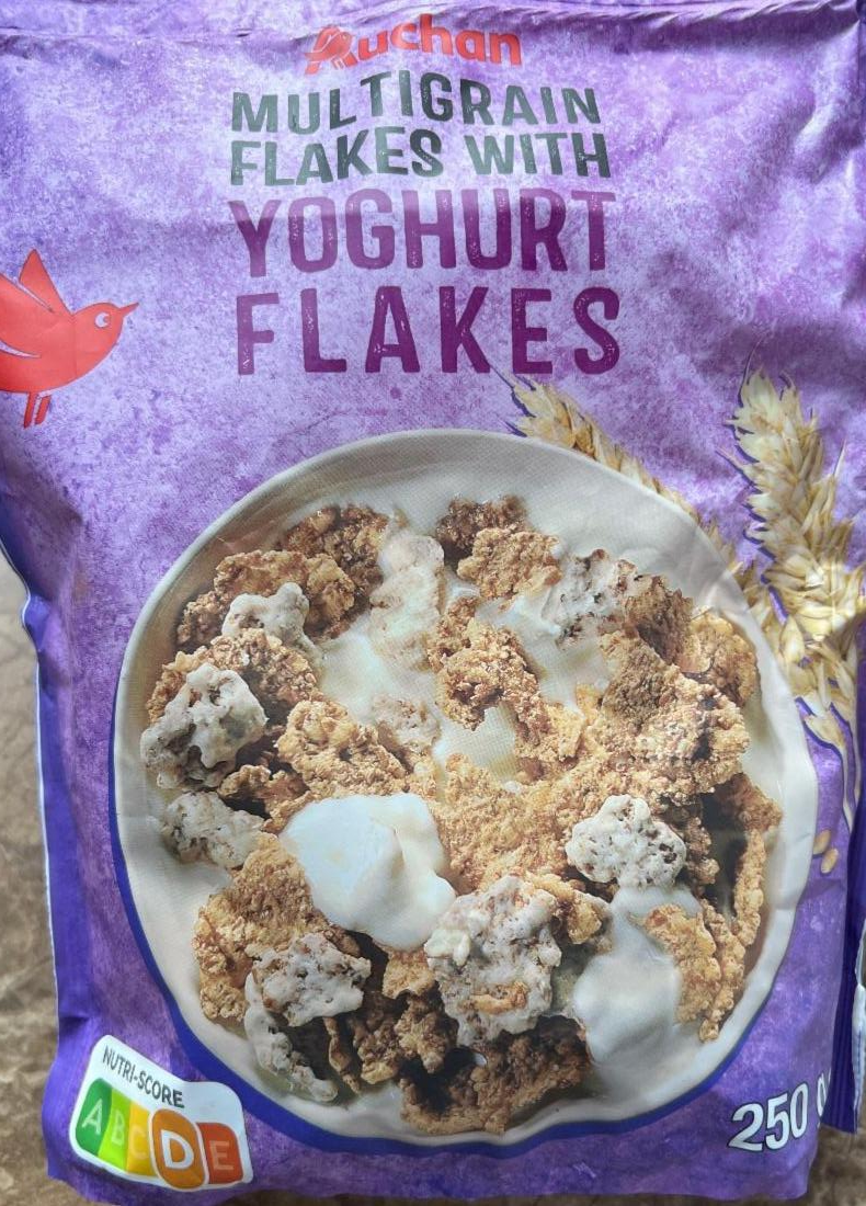 Фото - Multigrain flakes with yoghurt flakes Auchan