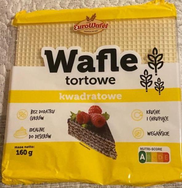 Фото - Wafle tortowe kwadratowe Eurowafel