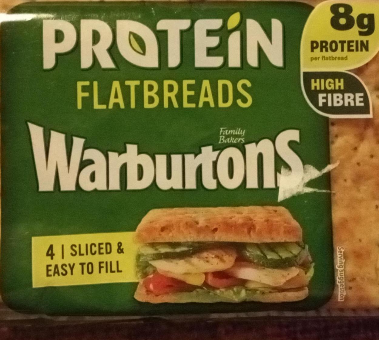 Фото - Protein flatbread Warburtons