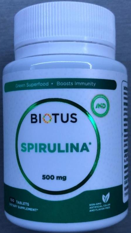 Фото - Діієтична добавка Spirulina Biotus