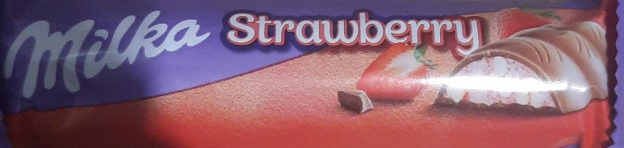 Фото - Milka strawberry Milka