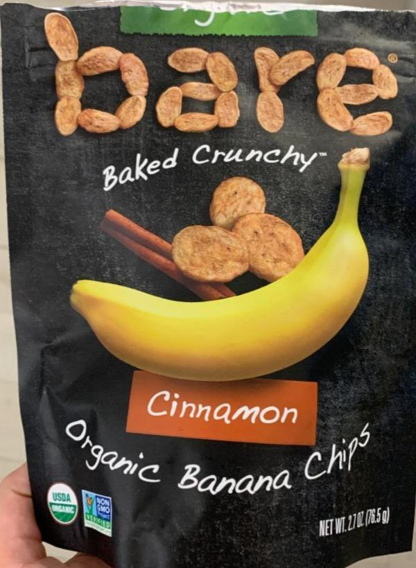 Фото - Чіпси бананові Organic Banana Chips Bare