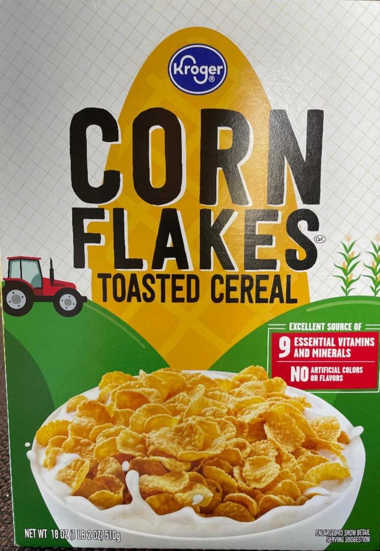 Фото - Corn Flakes toasted cereal Kroger