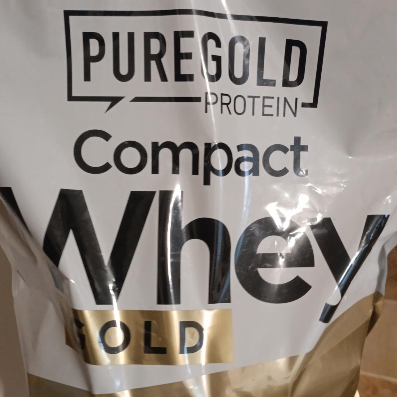 Фото - Compact whey gold fehérjepor mogyorós csokoládé Puregold protein