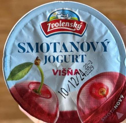 Фото - Smetanový jogurt višňový Zvolenský