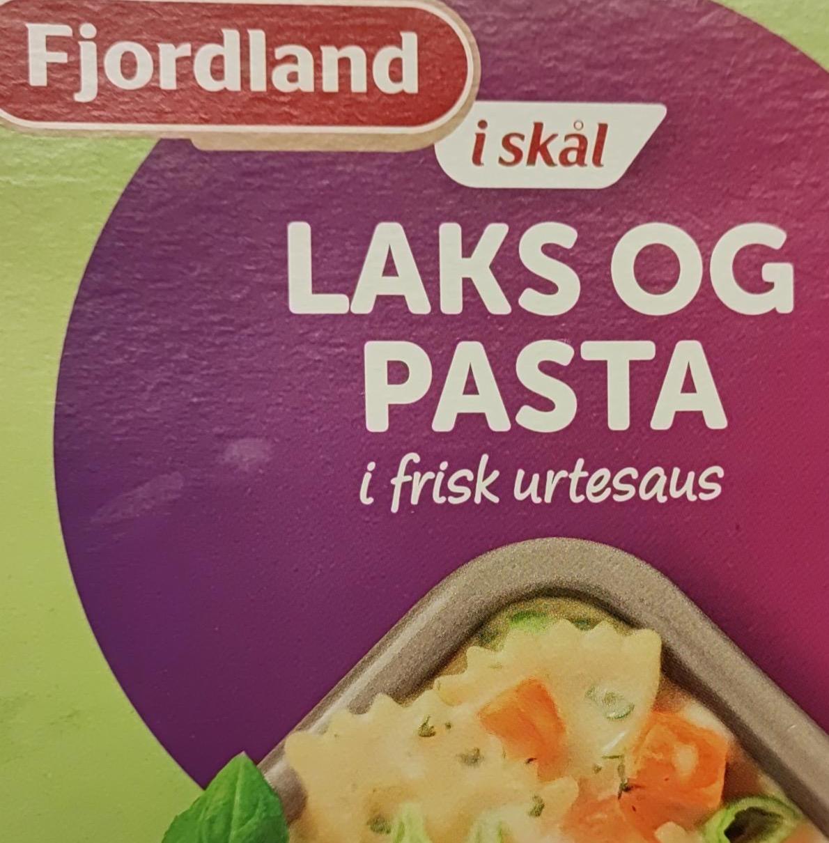 Фото - Laks og pasta i frisk urtesaus Fjordland