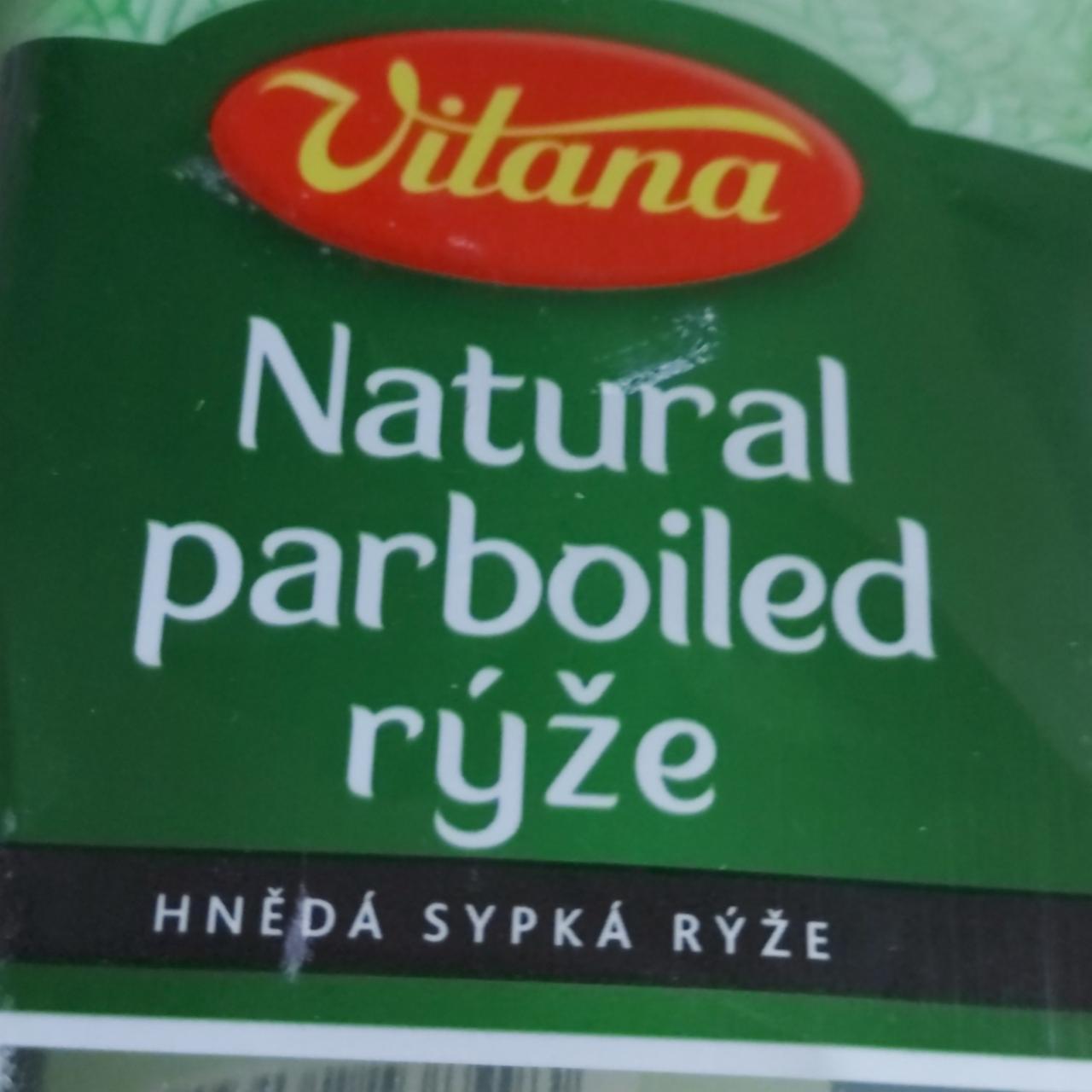 Фото - Natural parboiled rýže hnědá sypká Vitana