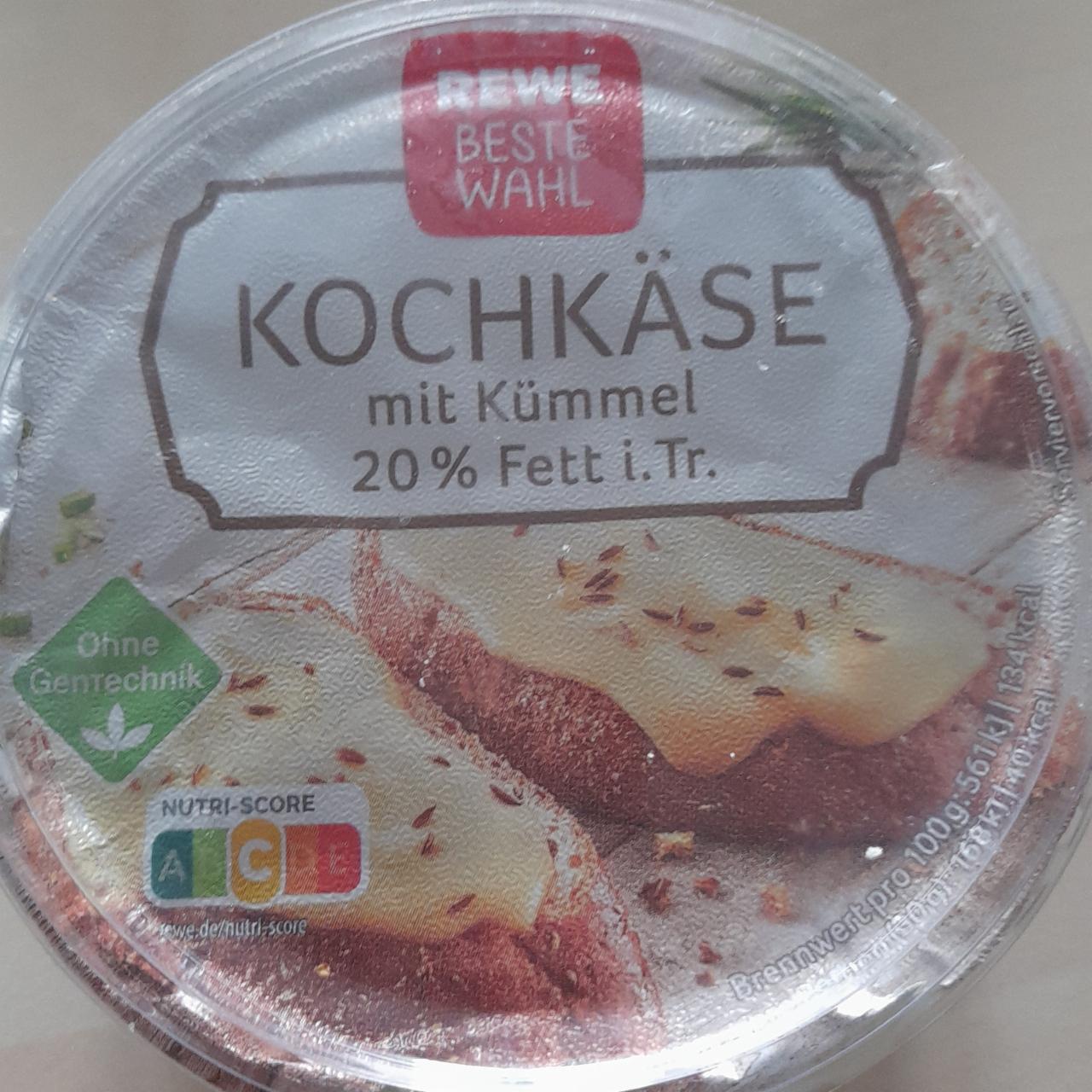 Фото - Kochkäse mit Kümmel Rewe