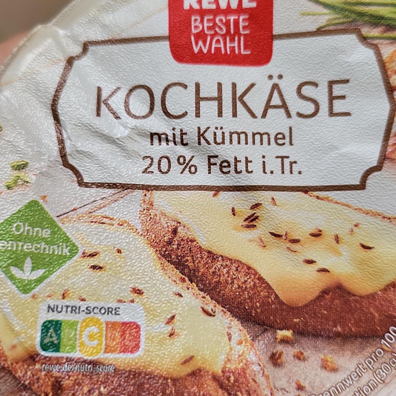 Фото - Kochkäse mit Kümmel Rewe