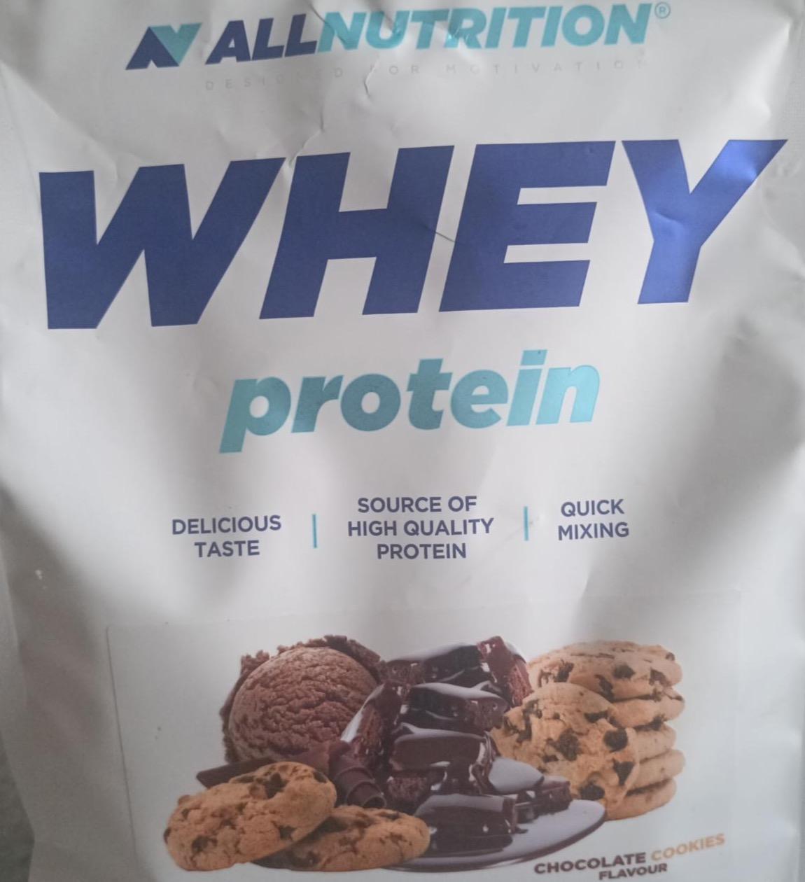 Фото - Whey protein chocolate cookies flavour Allnutrition