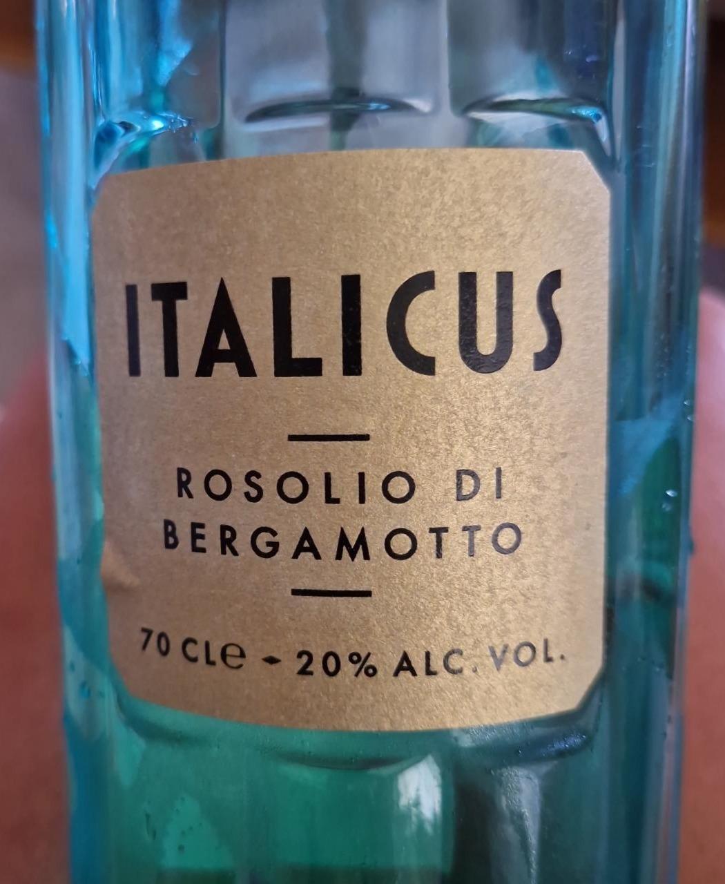 Фото - Ликер 20% Rosolio of Bergamot Italicus